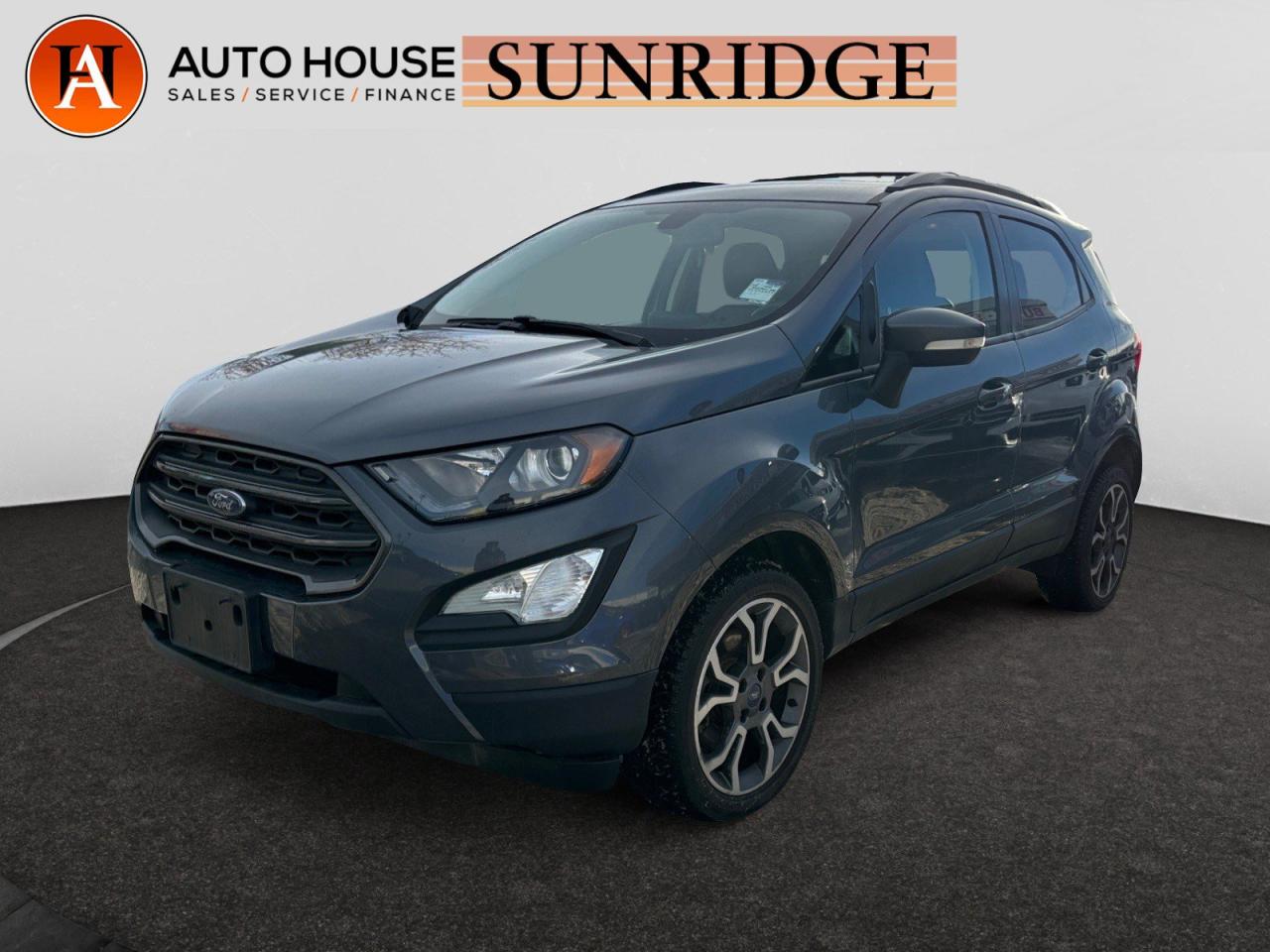 Used 2018 Ford EcoSport SES NAVIGATION BACKUP CAMERA SUNROOF LEATHER for sale in Calgary, AB