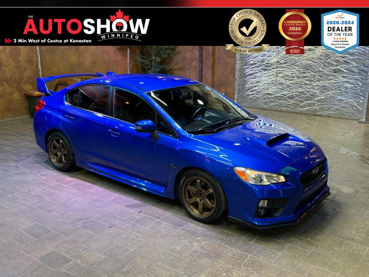 Used 2017 Subaru WRX AWD 6-Speed Manual - BIG WING, READY TO RACE!! Rmt Strt!! for sale in Winnipeg, MB