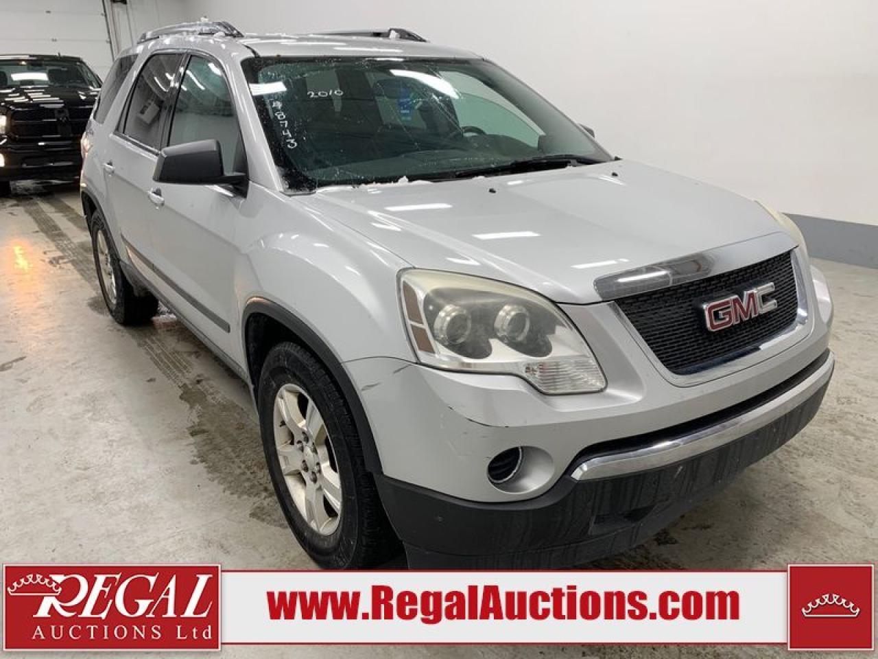 Used 2010 GMC Acadia SLE for sale in Calgary, AB