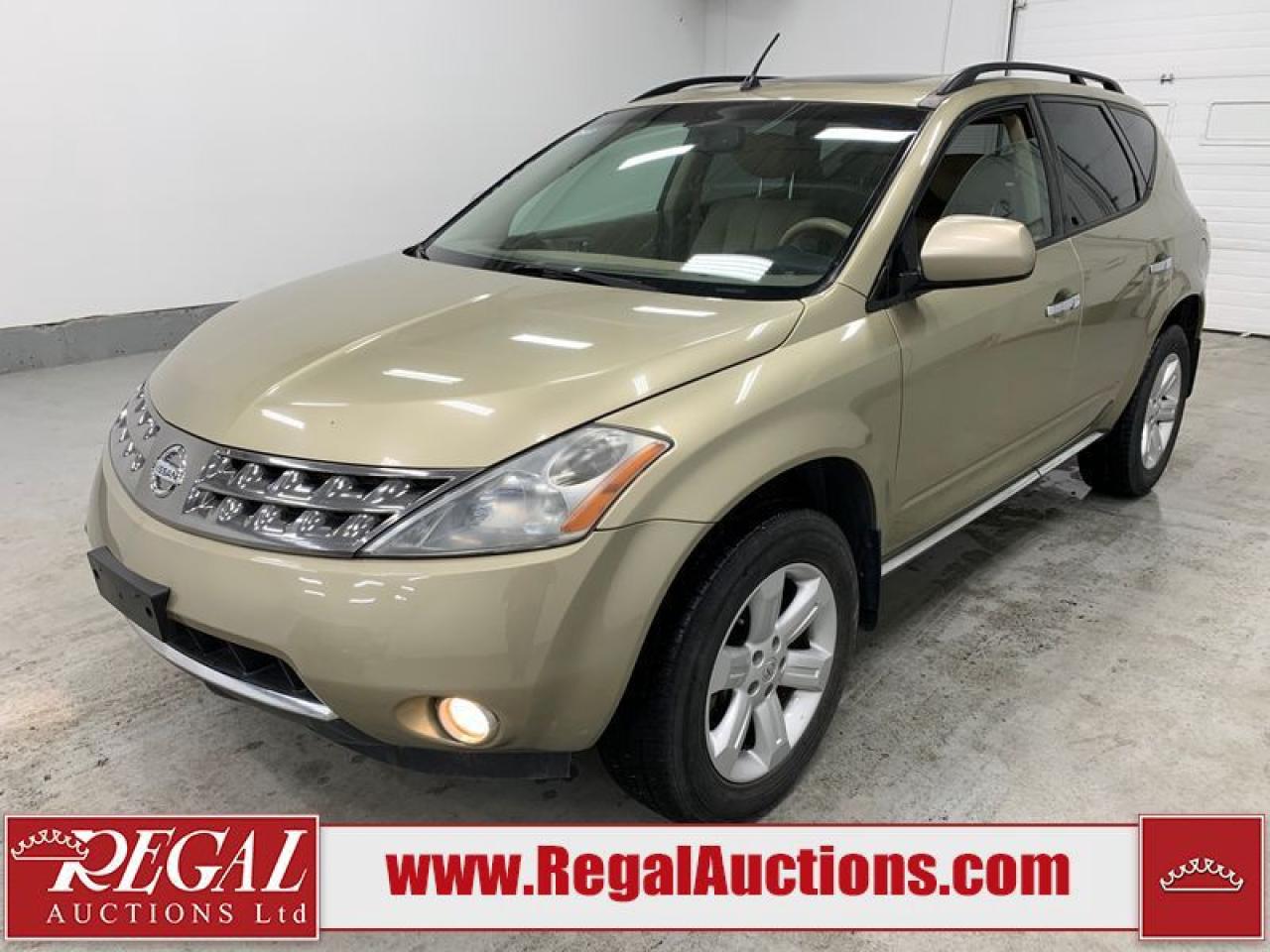 Used 2007 Nissan Murano SL for sale in Calgary, AB