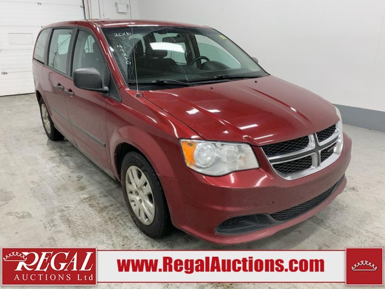 Used 2016 Dodge Grand Caravan SXT for sale in Calgary, AB