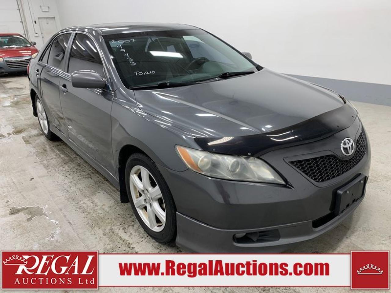 Used 2007 Toyota Camry SE for sale in Calgary, AB