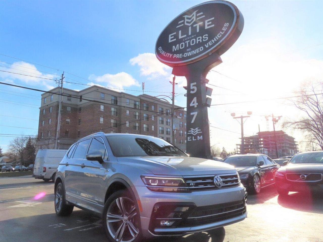 Used 2019 Volkswagen Tiguan Highline 4MOTION - R-Line Pkg - ( 905 ) 639 - 8187 for sale in Burlington, ON