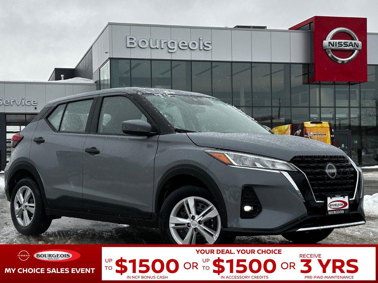 New 2025 Nissan Kicks Play S FWD for sale in Midland, ON