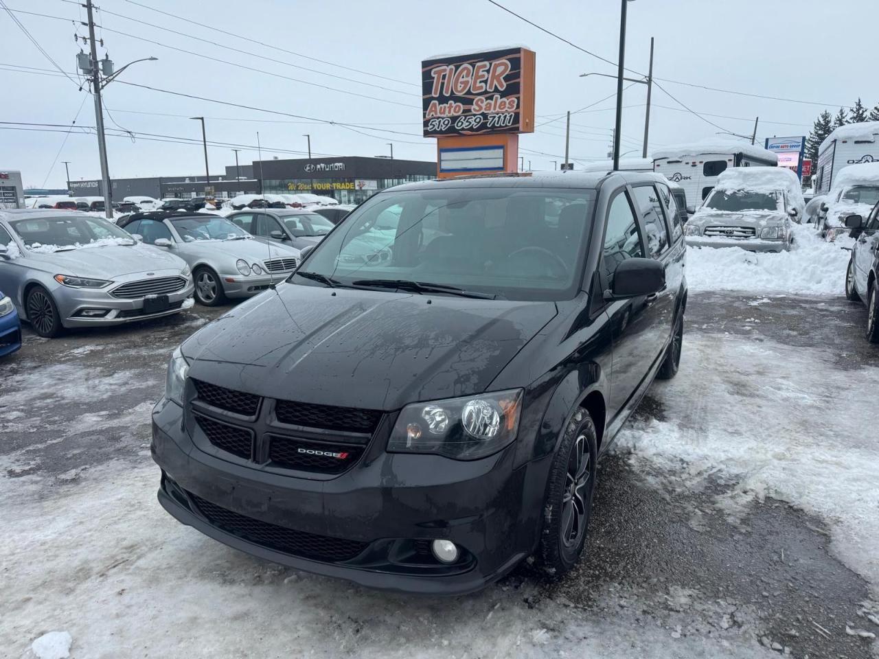 Used 2019 Dodge Grand Caravan GT, LOADED, LEATHER, BLACK ON BLACK, CERTIFIED for sale in London, ON