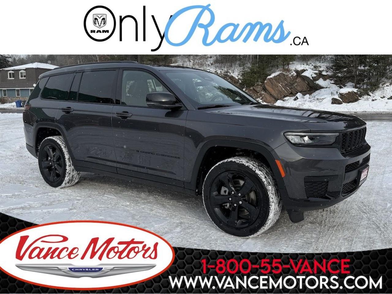 New 2025 Jeep Grand Cherokee L Altitude 4x4 for sale in Bancroft, ON