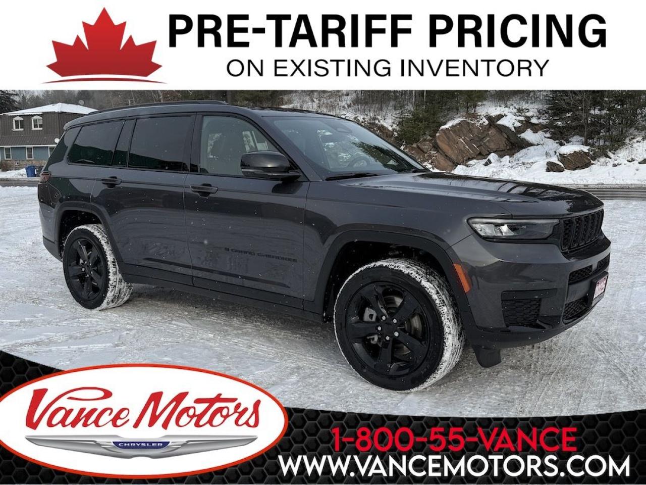 New 2025 Jeep Grand Cherokee L Altitude 4x4 for sale in Bancroft, ON