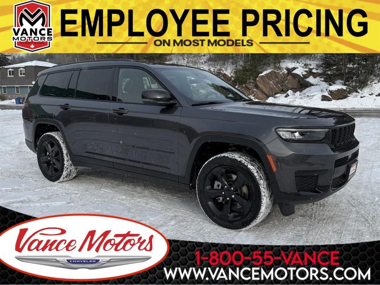 New 2025 Jeep Grand Cherokee L Altitude 4x4 for sale in Bancroft, ON