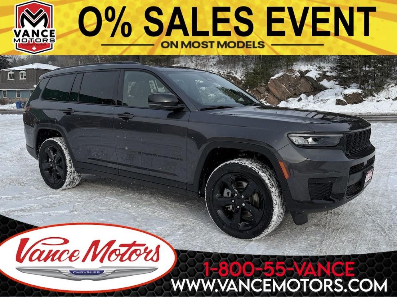 New 2025 Jeep Grand Cherokee L Altitude 4x4 for sale in Bancroft, ON
