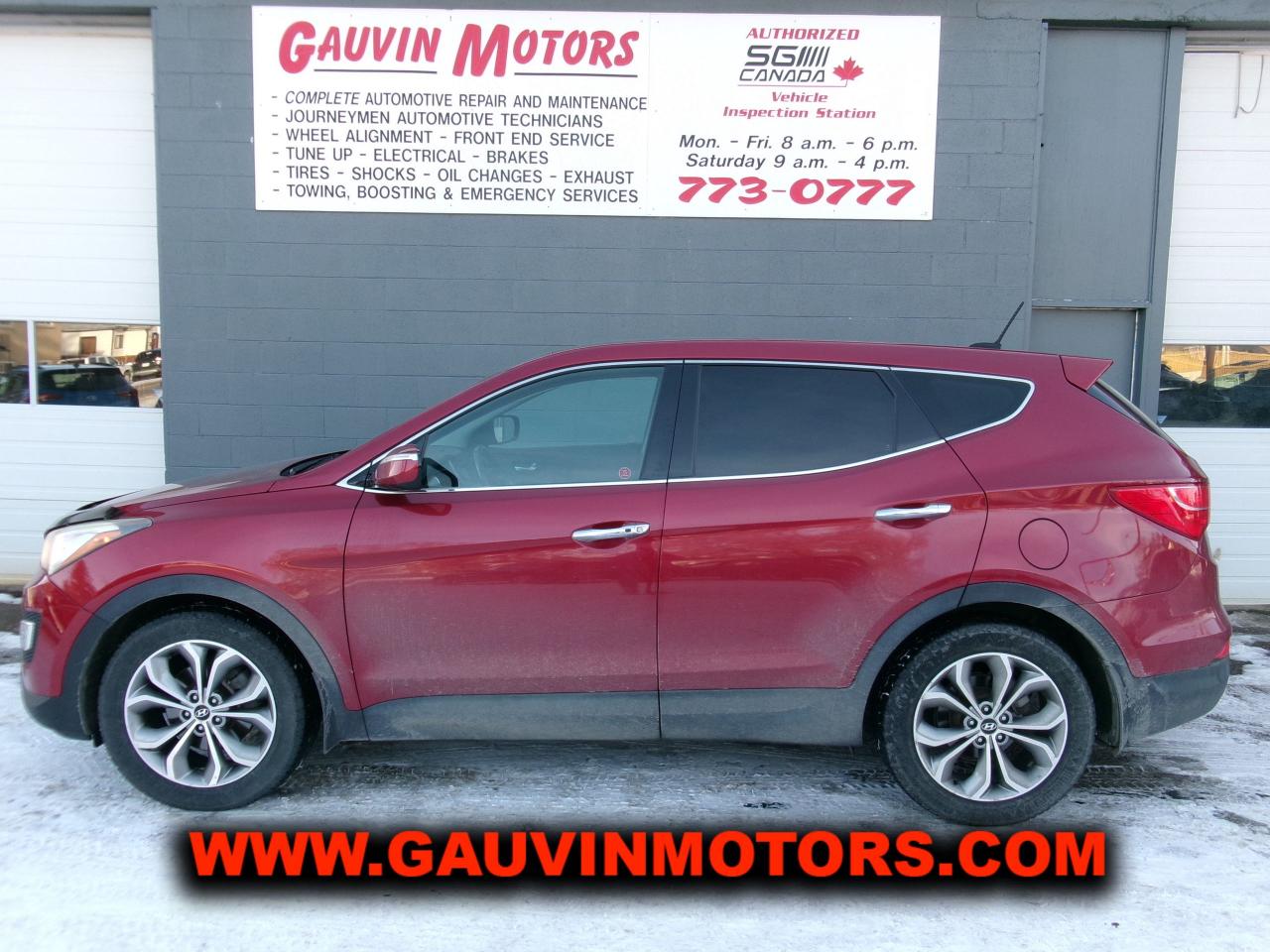 Used 2013 Hyundai Santa Fe AWD 4DR 2.0T AUTO SE for sale in Swift Current, SK