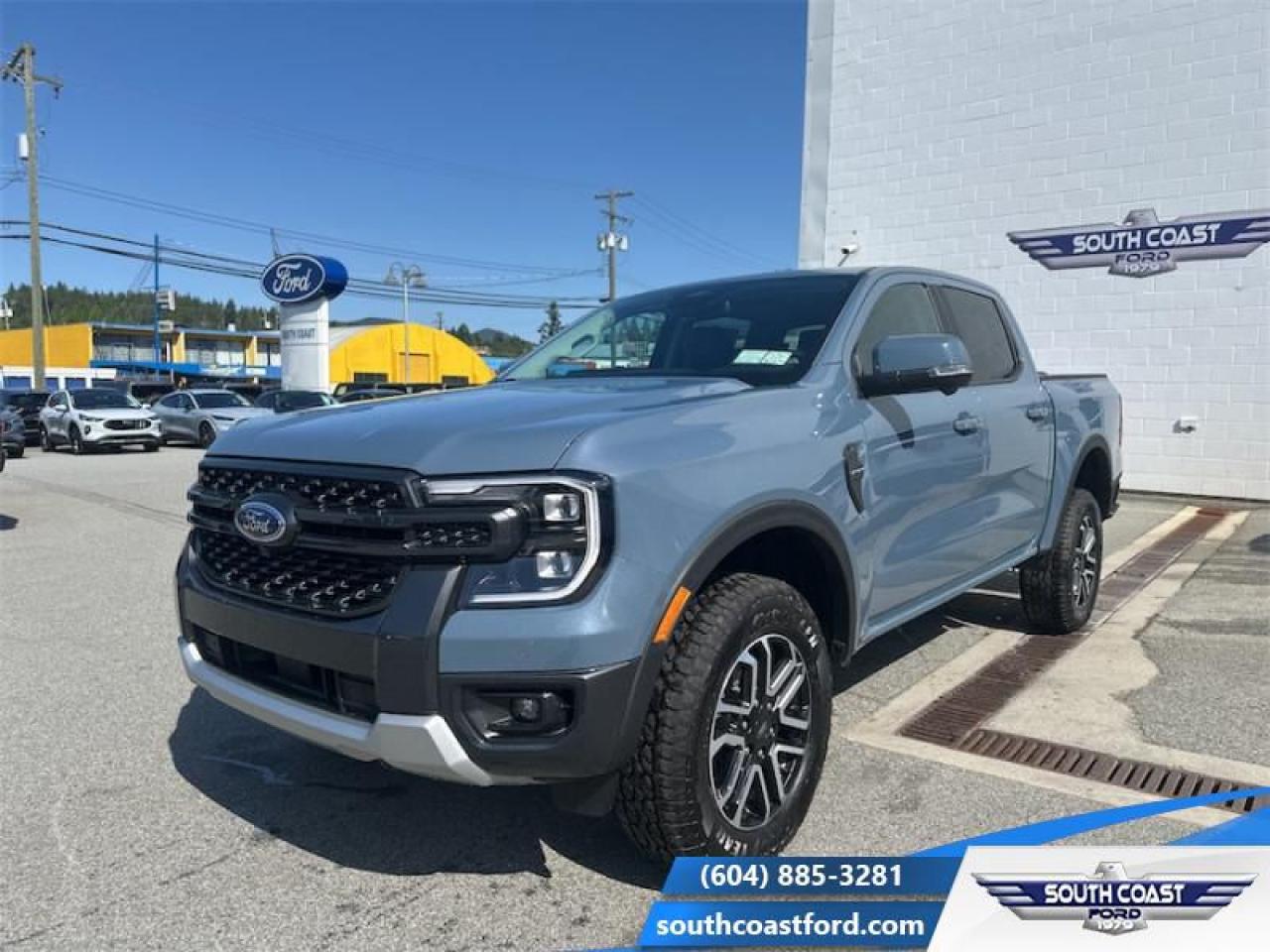 New 2025 Ford Ranger Lariat  - Leather Seats for sale in Sechelt, BC