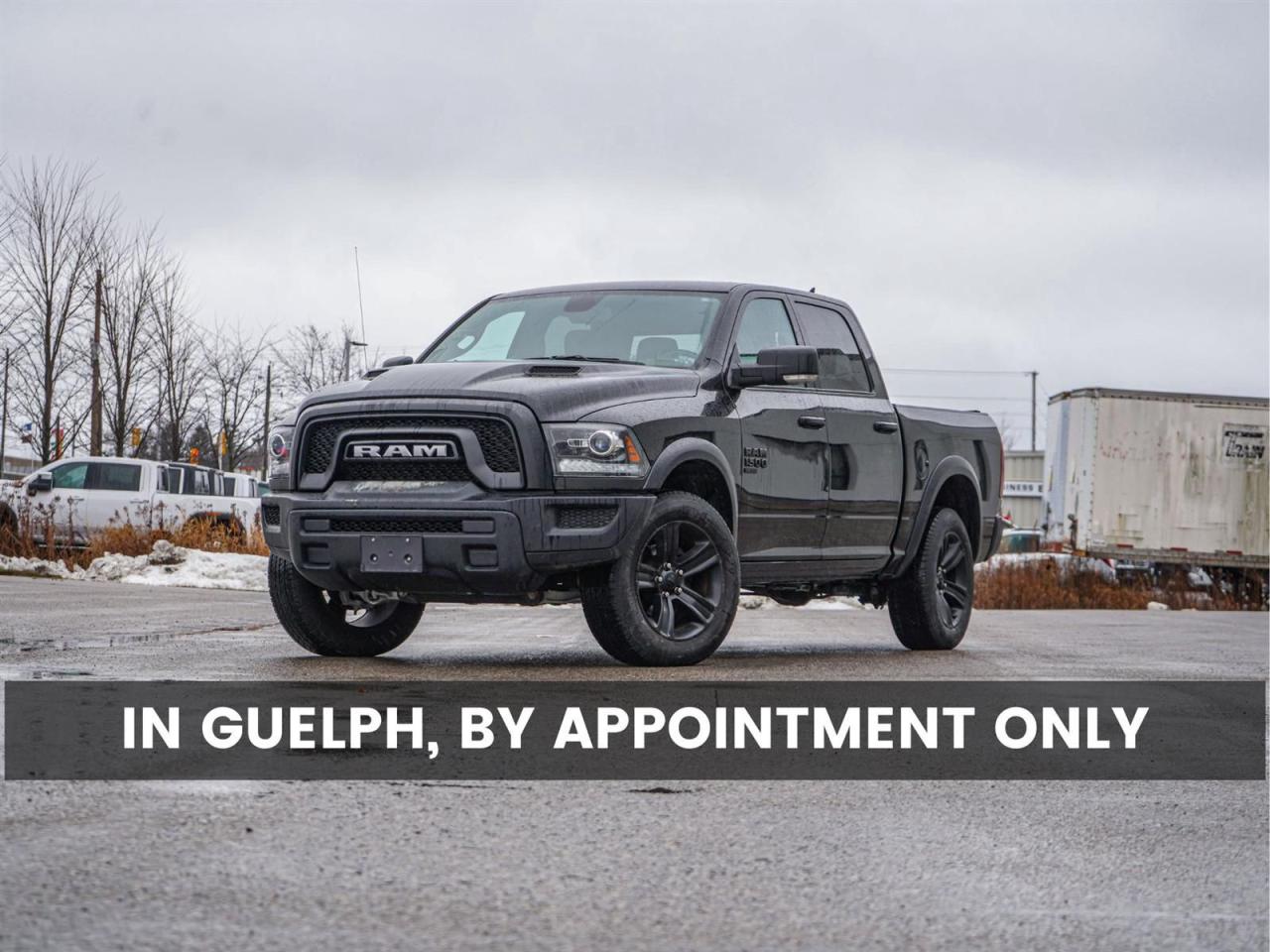 Used 2022 RAM 1500 Classic WARLOCK CREW | 4X4 | NAV | SHORT | HOOD for sale in Kitchener, ON