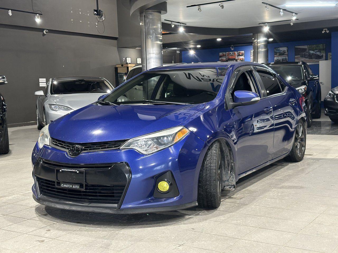 <p><strong>High Value Options:</strong></p><ul><li>Heated Seats</li><li>Sunroof</li><li>Accident Free</li><li>Manual Transmission</li></ul><p>The 2015 Toyota Corolla is a reliable and fuel-efficient compact sedan that offers a comfortable and engaging driving experience. This model features heated seats for added comfort during cooler days and a sunroof for a more open and airy feel. The vehicle is accident-free, providing peace of mind to the new owner. With a manual transmission, this Corolla delivers a more connected driving experience for those who appreciate control and responsiveness. Known for its dependability, affordability, and practical features, the Toyota Corolla is a perfect choice for drivers seeking a standard, well-equipped vehicle for daily commutes and beyond.</p><p>3 Month/5000 KM Powertrain Warranty on every vehicle! 3-month warranty price is included in the advertised price. Extended warranties available (extended warranty prices not included). Every vehicle sold at Match is clean title. We do not sell ANY rebuilt vehicles. We also provide a verified CarFax report for each vehicle.</p><p>Financing available; please visit <a target=_blank rel=noopener noreferrer href=http://www.matchautomarket.ca><a rel=noopener target=_new><span>www.matchautomarket.ca</span></a></a>. Dealer permit: 4858 Address: 231 Oak Point Hwy</p>