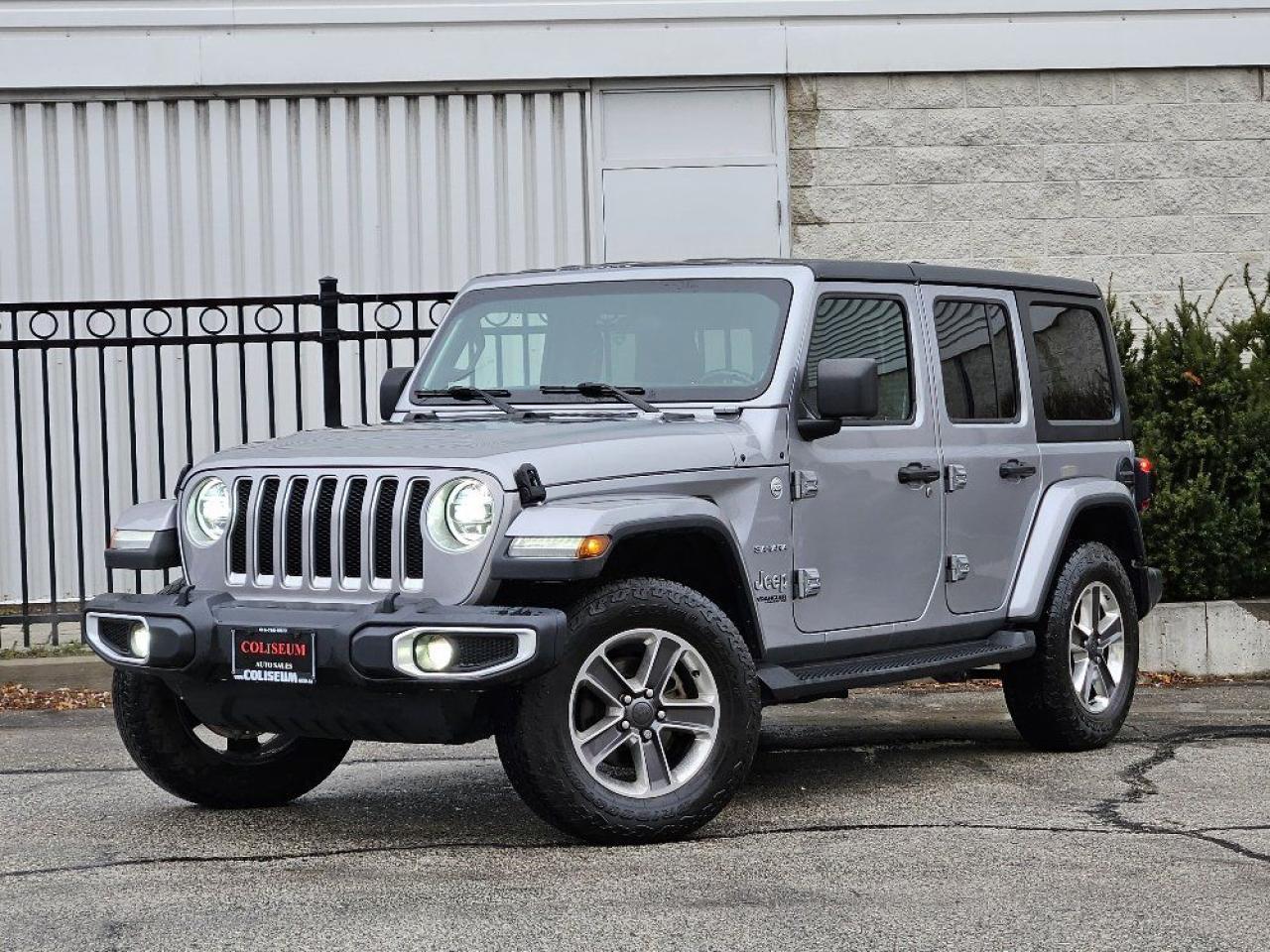 Used 2020 Jeep Wrangler Unlimited SAHARA 4X4-HARD TOP & SOFT TOP-LED LIGHT for sale in Toronto, ON