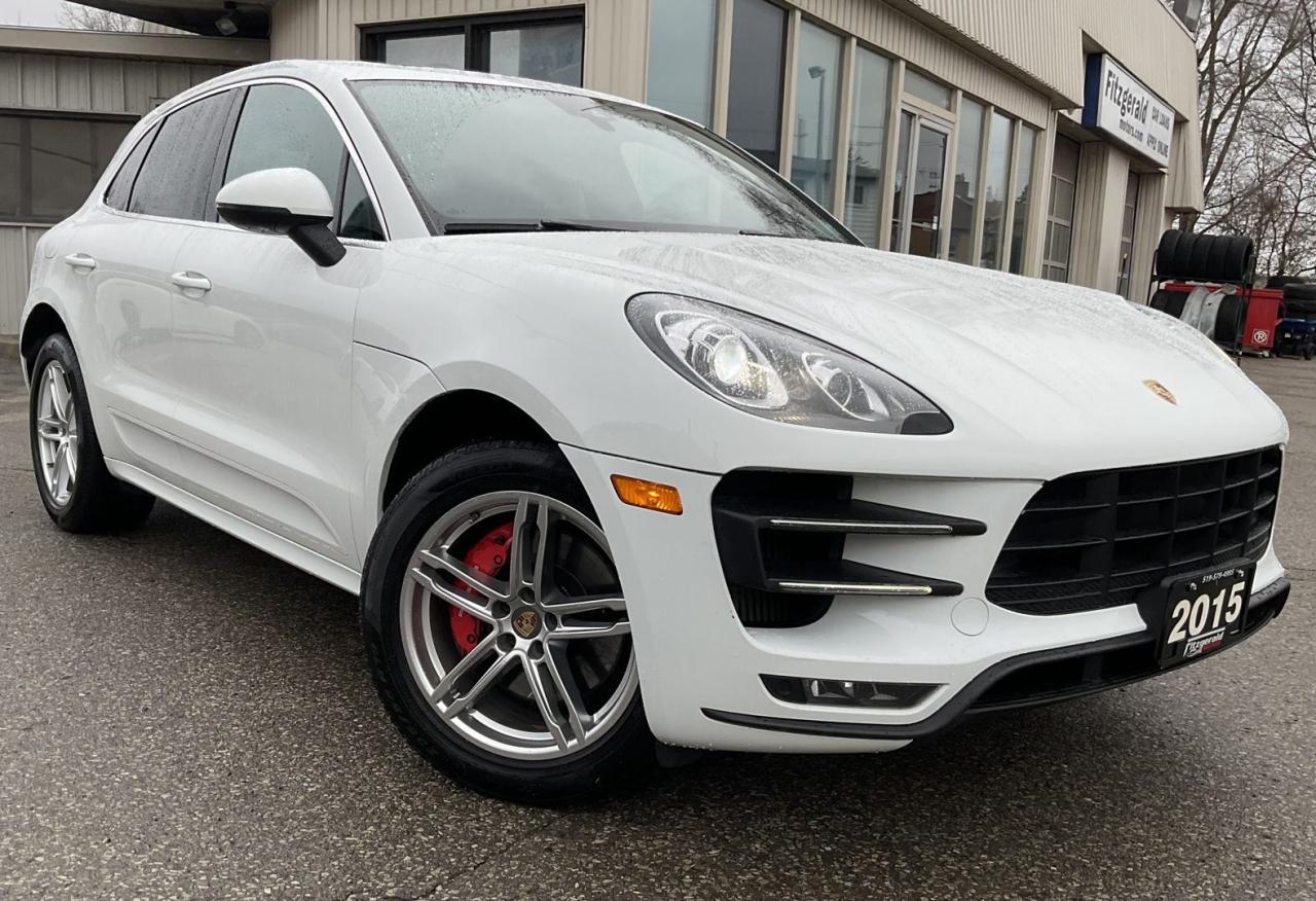 Used 2015 Porsche Macan Turbo - LTHR! NAV! BACK-UP CAM! BSM! SPORT CHRONO! for sale in Kitchener, ON