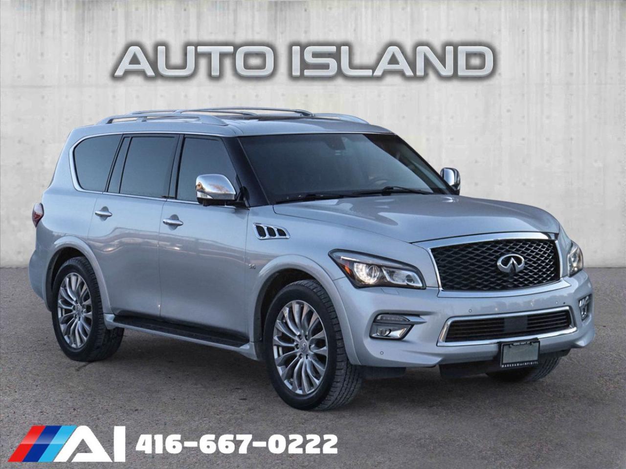 Used 2015 Infiniti QX80 4WD 7-Passenger for sale in North York, ON