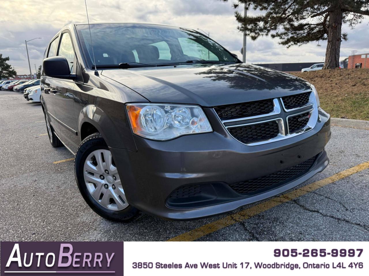 Used 2016 Dodge Grand Caravan 4dr Wgn Canada Value Package for sale in Woodbridge, ON