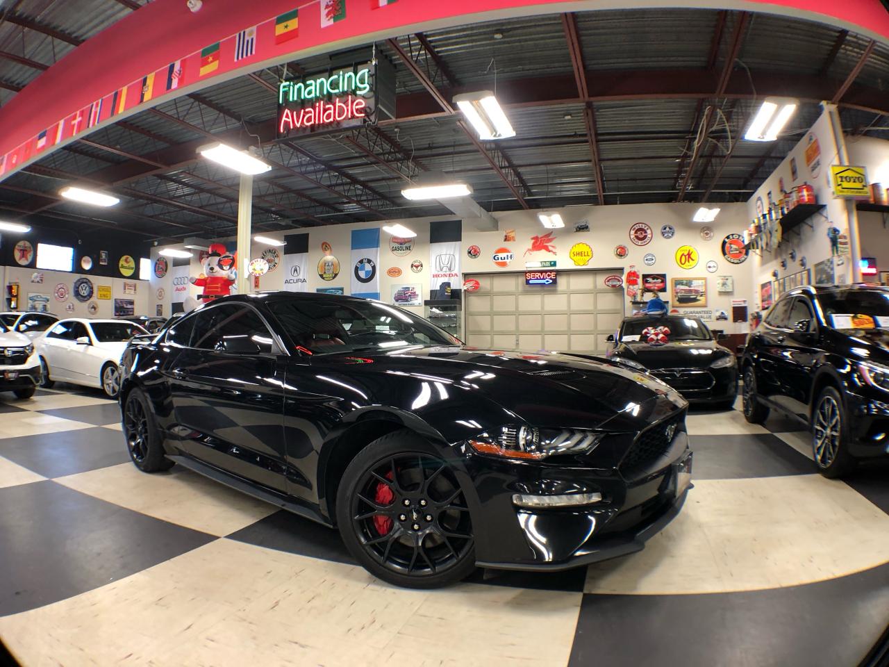 2018 Ford Mustang EcoBoost PREMIUM FASTBACK 2 TONE RED LEATHER NAVI