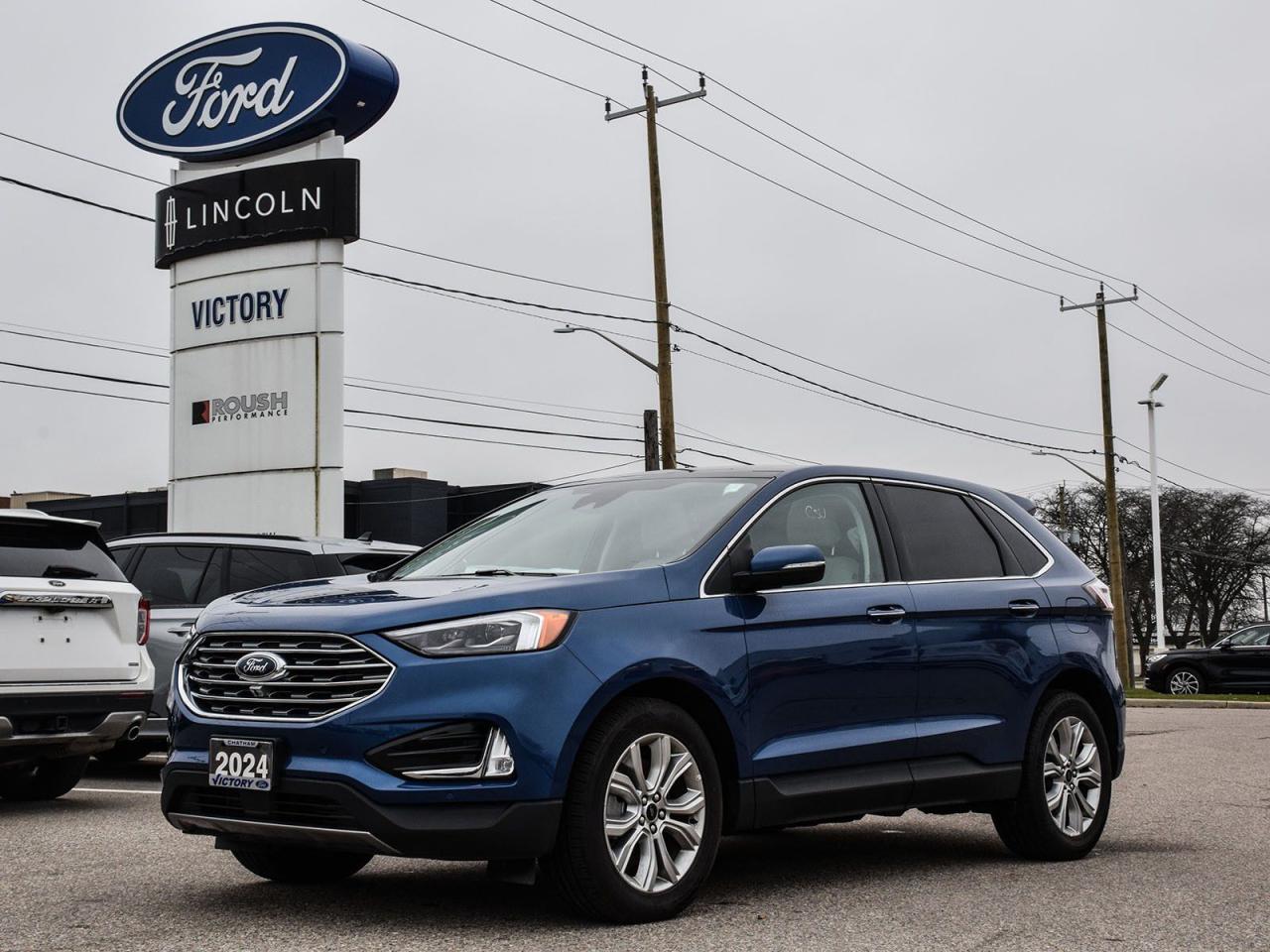 Used 2024 Ford Edge Titanium [ 5.99% Up To 84 Months O.A.C! ] for sale in Chatham, ON