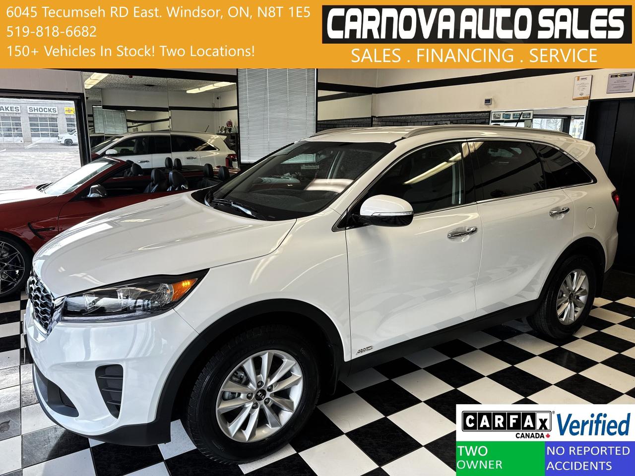 2019 Kia Sorento LX AWD+ApplePlay+Heated Steering+CLEAN CARFAX Photo0