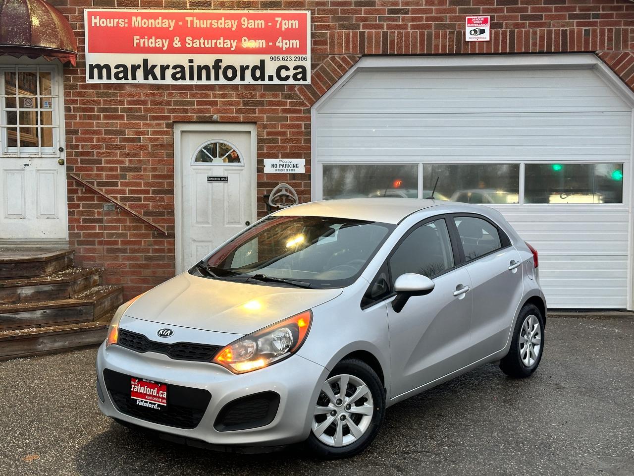 Used 2014 Kia Rio LX+ECO Heated Cloth Bluetooth FM/XM A/C CD Player for sale in Bowmanville, ON