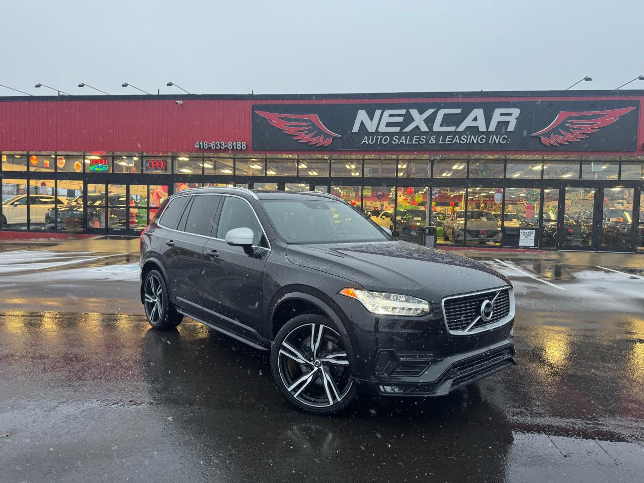 Used 2019 Volvo XC90 T6 AWD R-DESIGN 4WD 7 PASS NAV PAN/ROOF B/SPOT 360 for sale in North York, ON