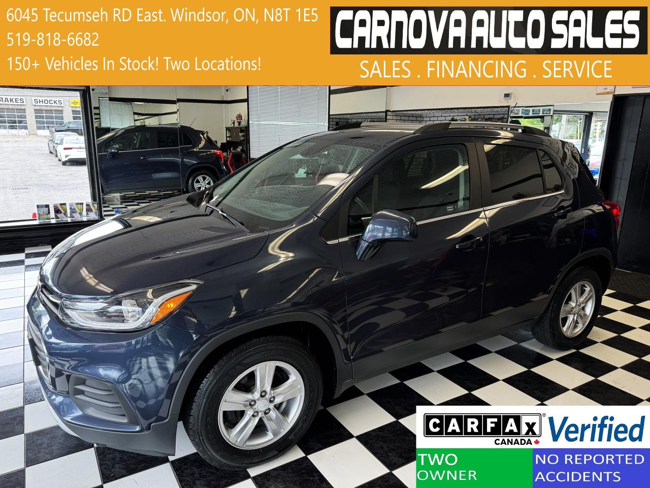 Used 2018 Chevrolet Trax LT+Camera+ApplePlay+Remote Start+CLEAN CARFAX for sale in Windsor, ON