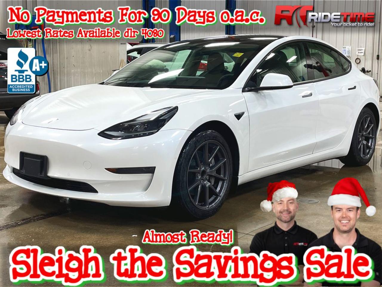 Used 2021 Tesla Model 3 STANDARD RANGE PLUS for sale in Winnipeg, MB