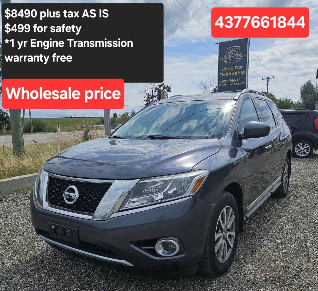 Used 2014 Nissan Pathfinder SL for sale in Hillsburgh, ON