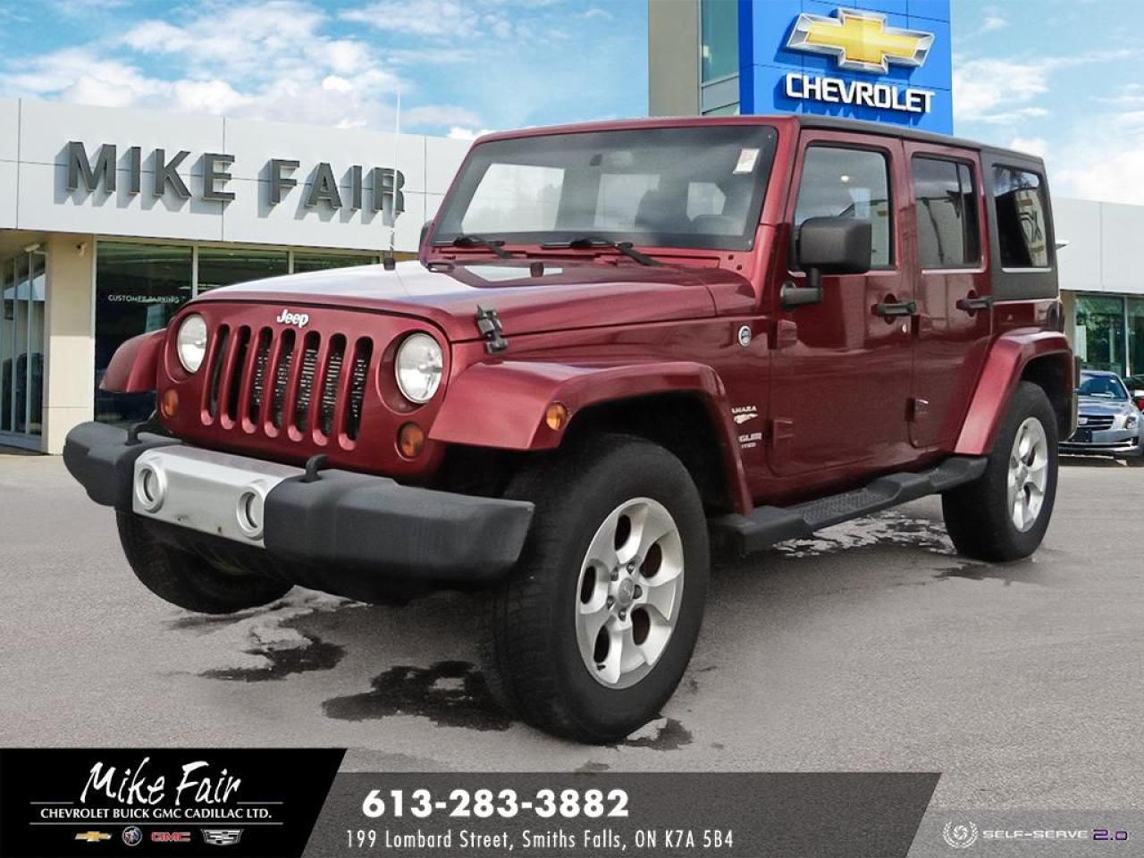 Used 2013 Jeep Wrangler Unlimited Sahara for sale in Smiths Falls, ON