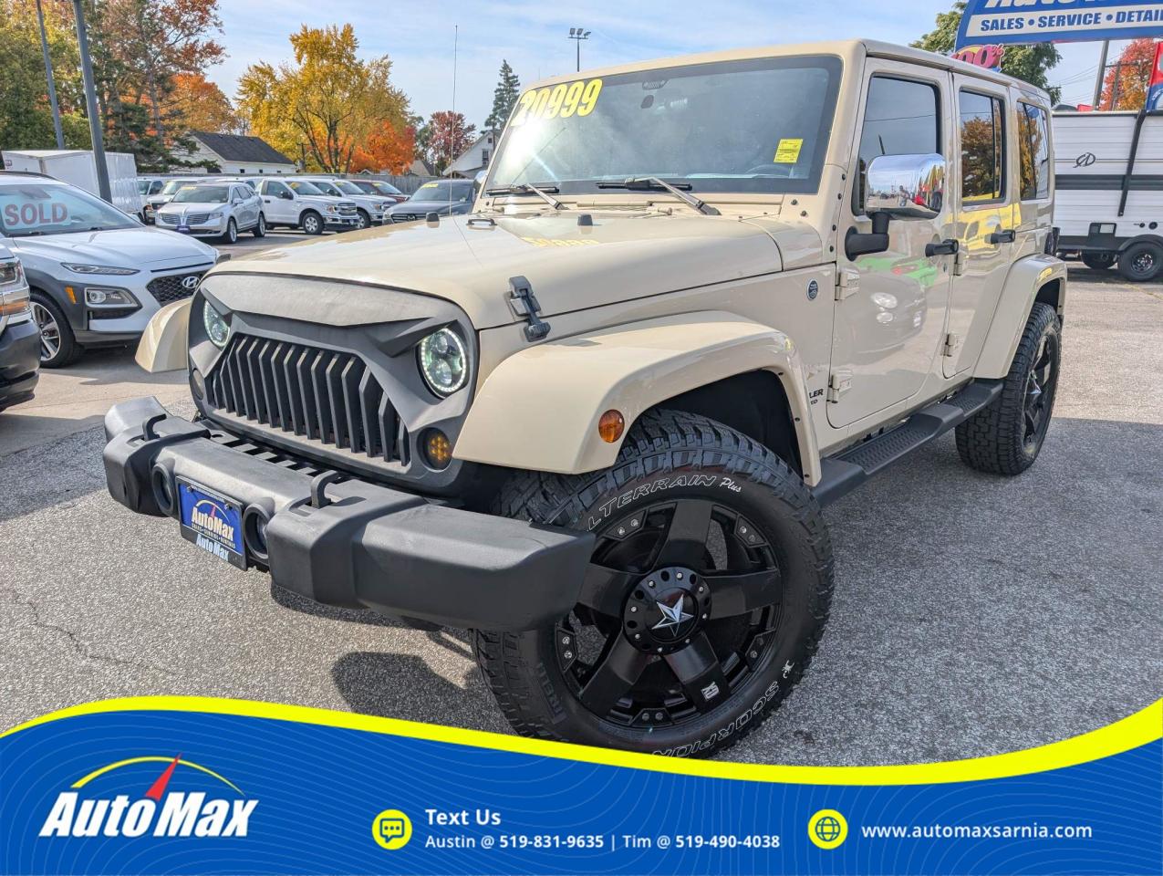 Used 2011 Jeep Wrangler Unlimited Sahara for sale in Sarnia, ON