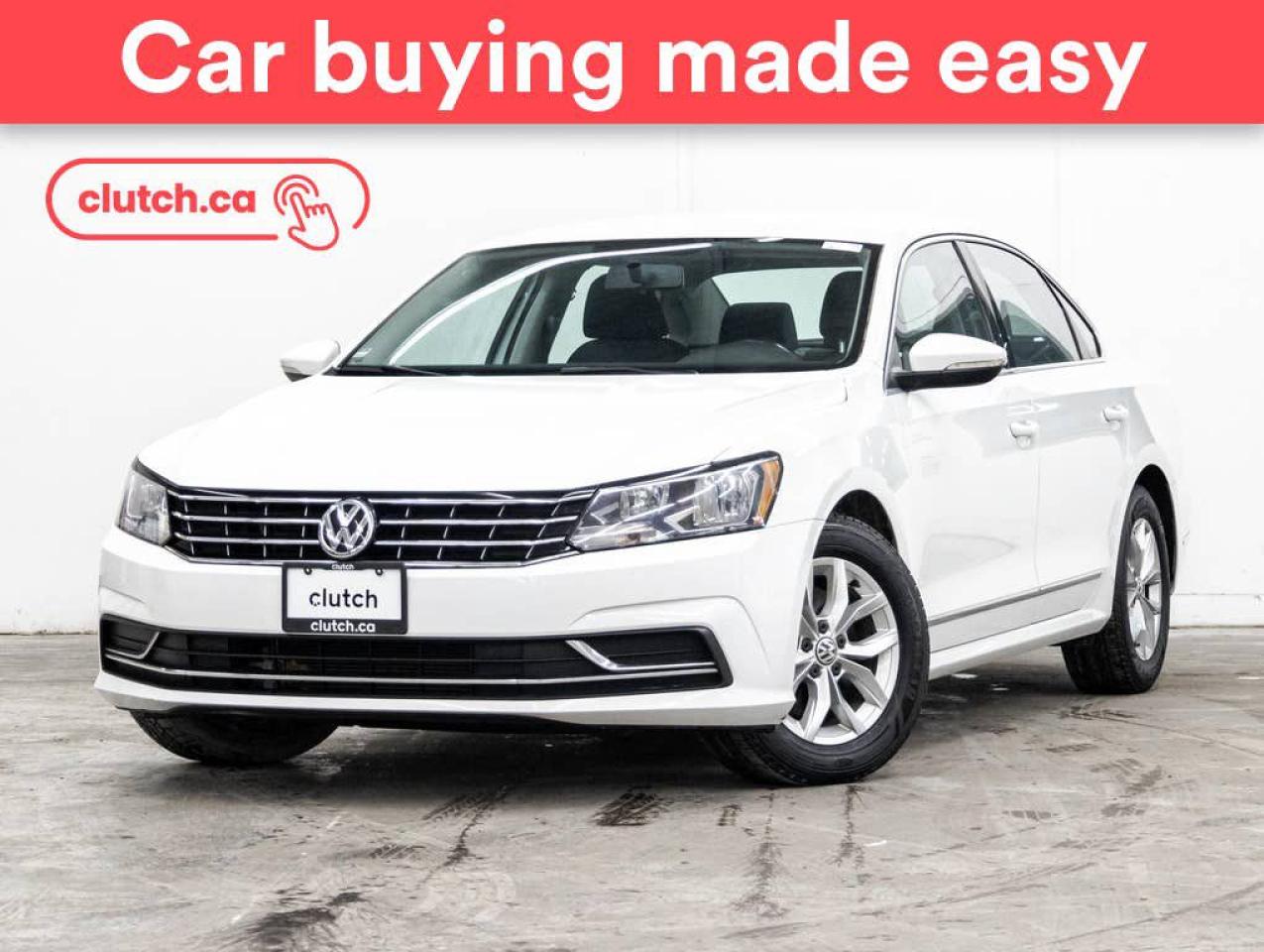 Used 2016 Volkswagen Passat Trendline + w/ Apple CarPlay & Android Auto, Heated Front Seats, Rearview Camera for sale in Toronto, ON