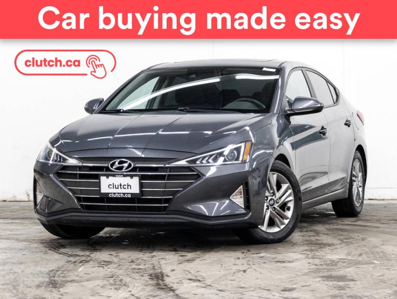 Used 2019 Hyundai Elantra Preferred w/ Sun & Safety Pkg. w/ Apple CarPlay & Android Auto, Heated Steering Wheel, Heated Front Seats for sale in Toronto, ON