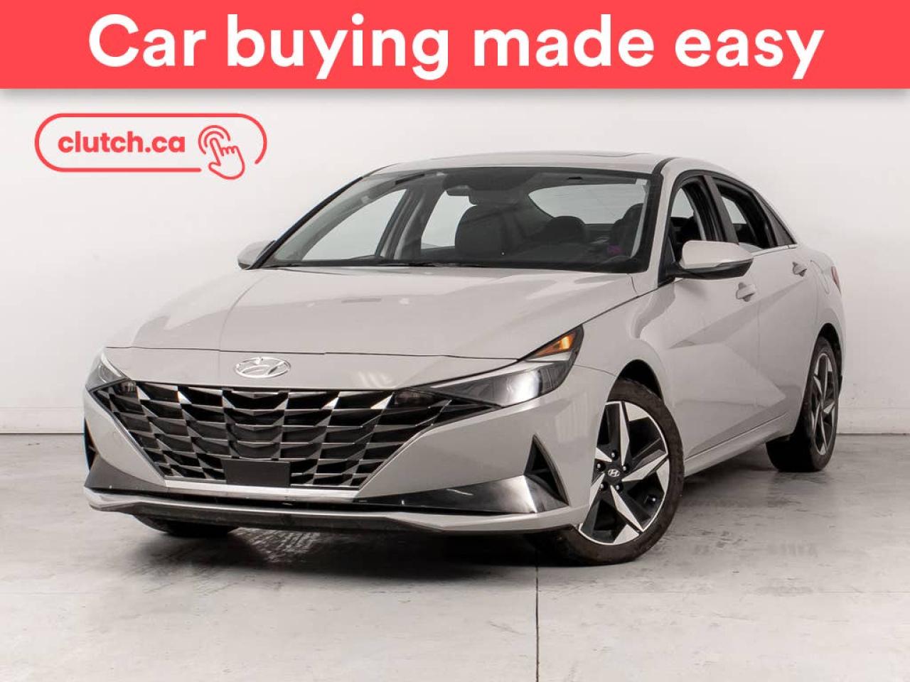 Used 2023 Hyundai Elantra Luxury w/ Apple CarPlay & Android Auto, Adaptive Cruise Control, Power Sunroof for sale in Bedford, NS