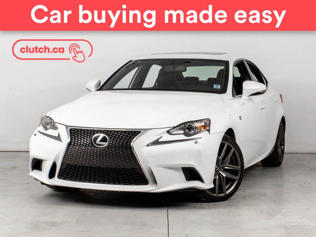 Used 2015 Lexus IS 350 350 AWD w/ Sunroof, Nav, Leather for sale in Bedford, NS