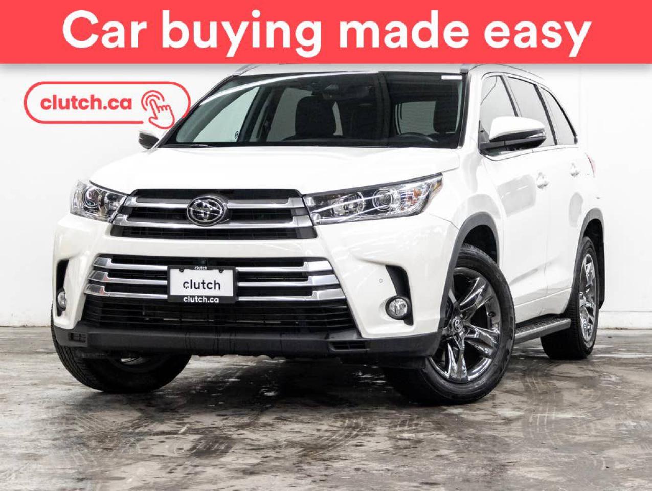 Used 2018 Toyota Highlander Limited AWD w/ Nav, Heated Steering Wheel, Heated Front Seats for sale in Toronto, ON