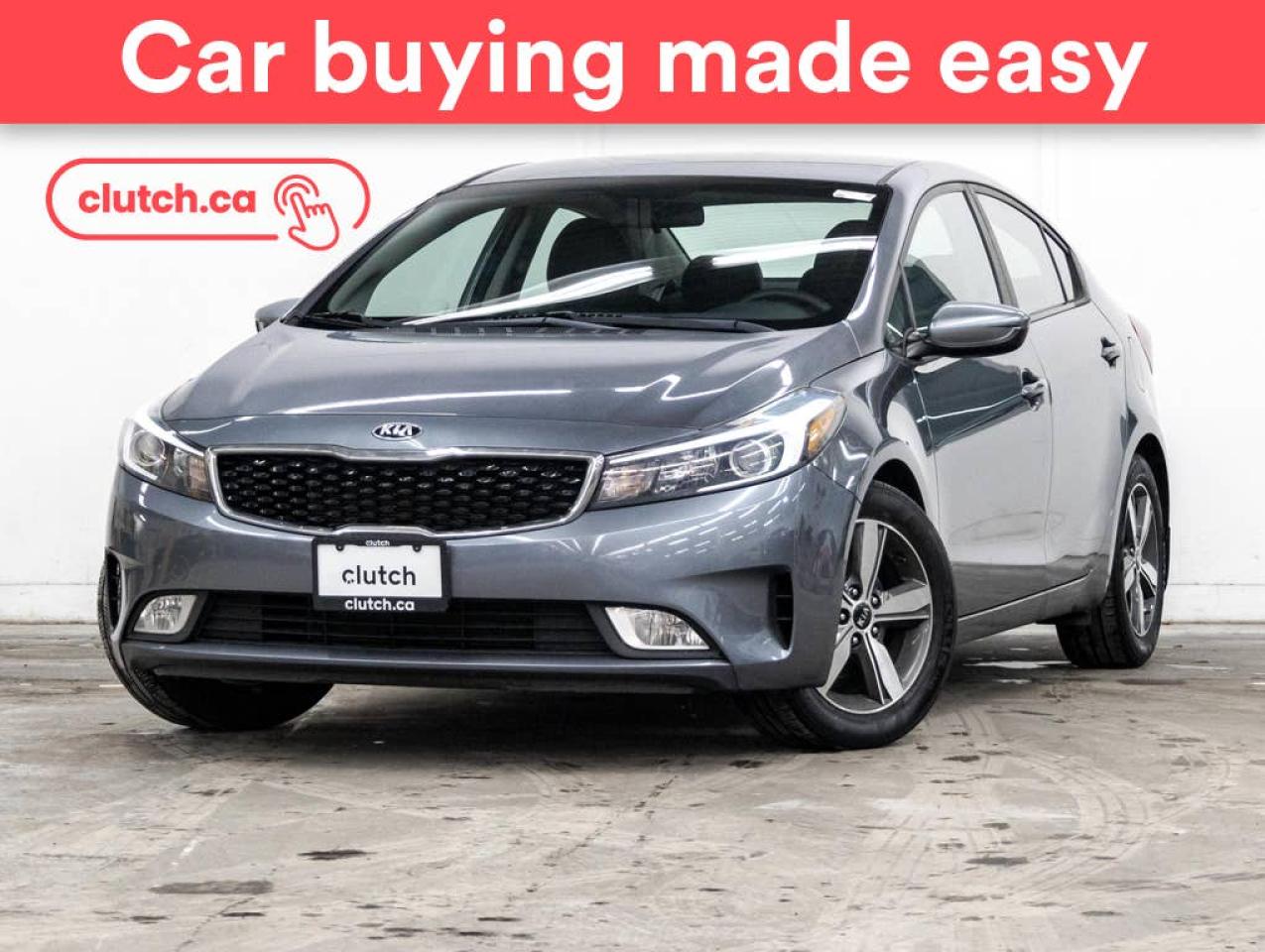 Used 2018 Kia Forte LX w/ Apple CarPlay & Android Auto, Heated Front Seats, Rearview Camera for sale in Toronto, ON