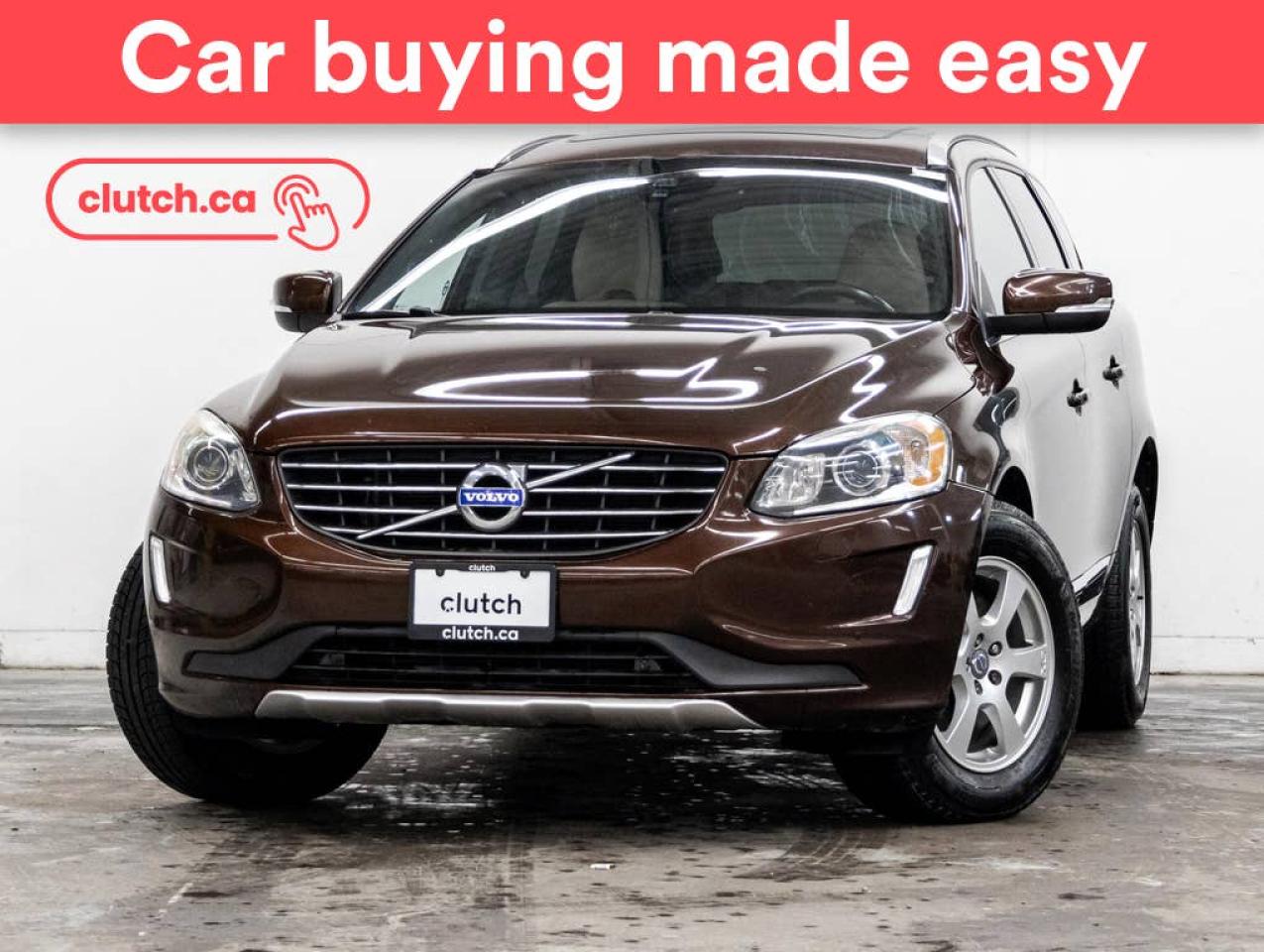 Used 2015 Volvo XC60 T6 AWD w/ Heated Steering Wheel, Heated Front Seats, Rearview Camera for sale in Toronto, ON