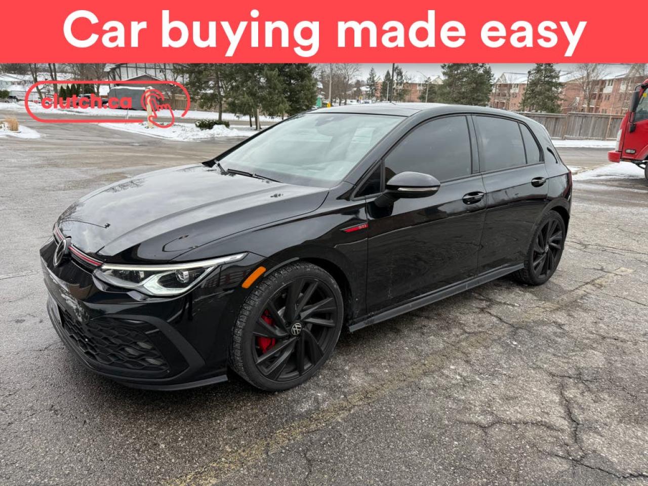 Used 2024 Volkswagen Golf GTI Performance  w/ Apple CarPlay & Android Auto, Tri Zone A/C, Power Sunroof for sale in Toronto, ON