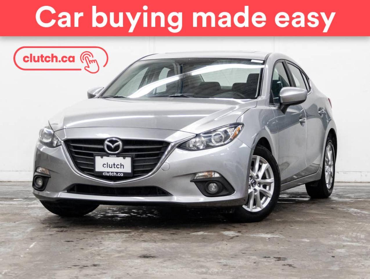 Used 2015 Mazda MAZDA3 GS w/ Heated Front Seats, Rearview Camera, Cruise Control for sale in Toronto, ON