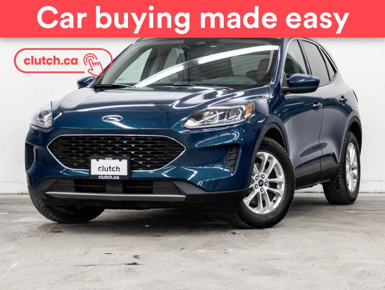 Used 2020 Ford Escape SE w/ Apple CarPlay & Android Auto, A/C, Rearview Cam for sale in Toronto, ON