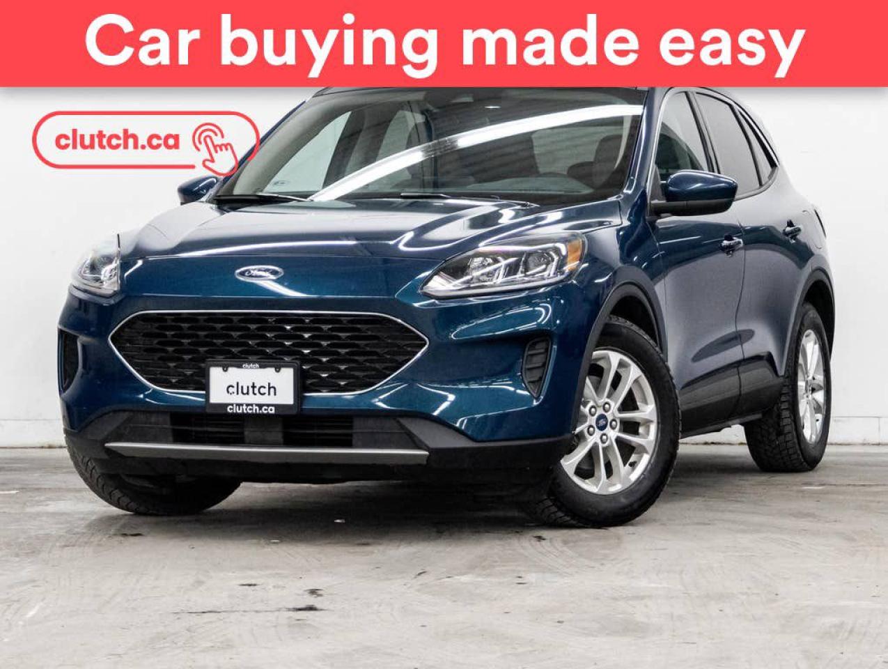 Used 2020 Ford Escape SE w/ Apple CarPlay & Android Auto, A/C, Rearview Cam for sale in Toronto, ON