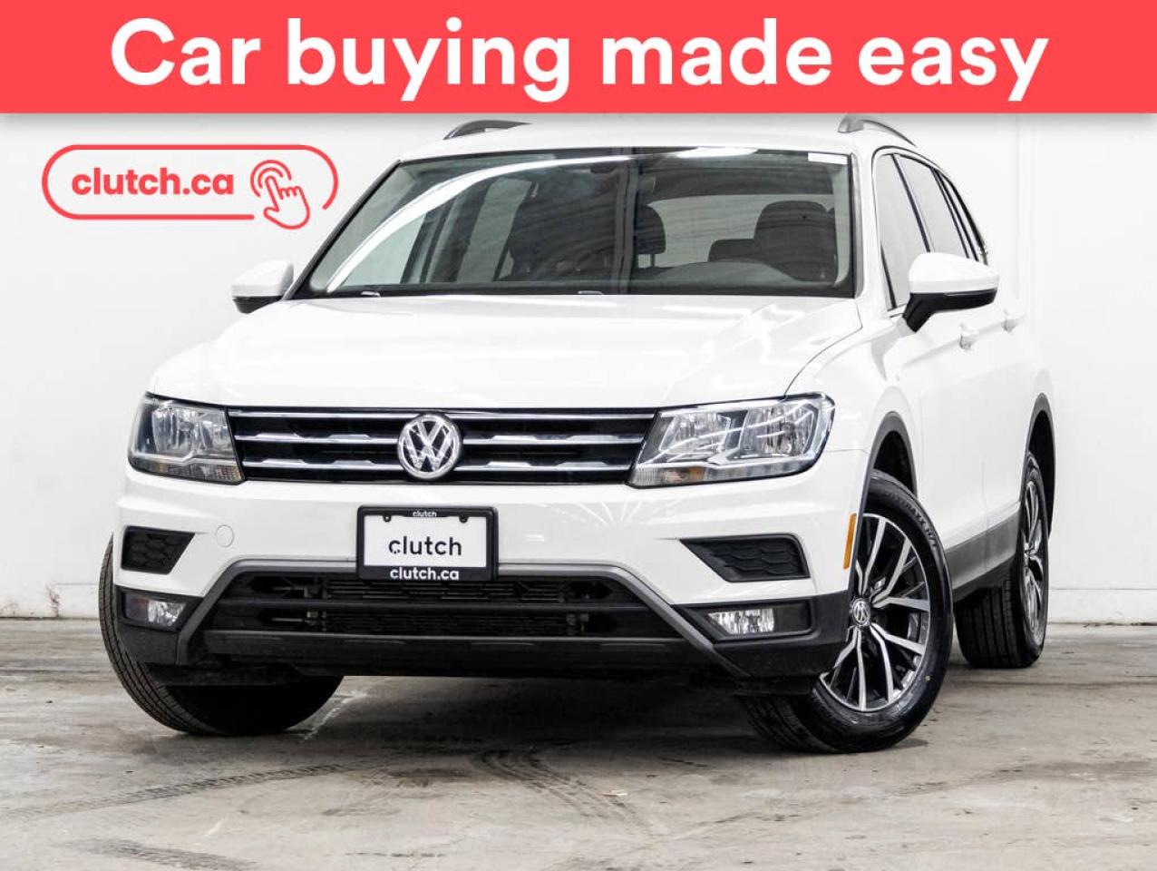 Used 2019 Volkswagen Tiguan Comfortline AWD w/ Apple CarPlay & Android Auto, Heated Front Seats, Rearview Camera for sale in Toronto, ON