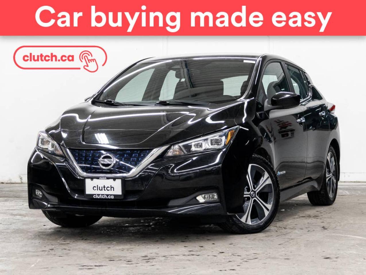 Used 2019 Nissan Leaf SV Plus w/ Apple CarPlay & Android Auto, Heated Steering Wheel, Heated Front Seats for sale in Toronto, ON