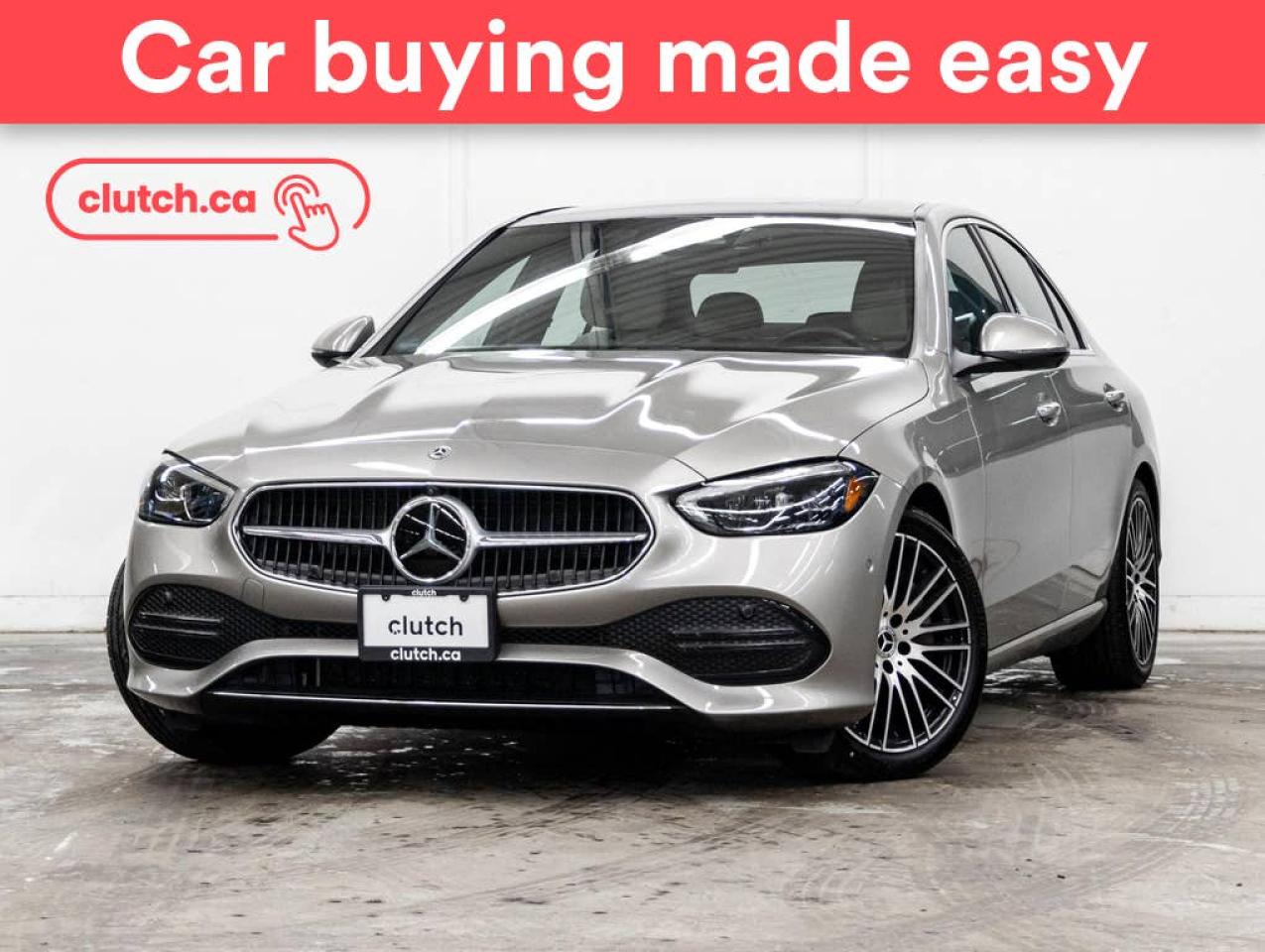 Used 2022 Mercedes-Benz C-Class C 300 4Matic AWD w/ Apple CarPlay & Android Auto, Dual Zone A/C, Dual Panel Sunroof for sale in Toronto, ON