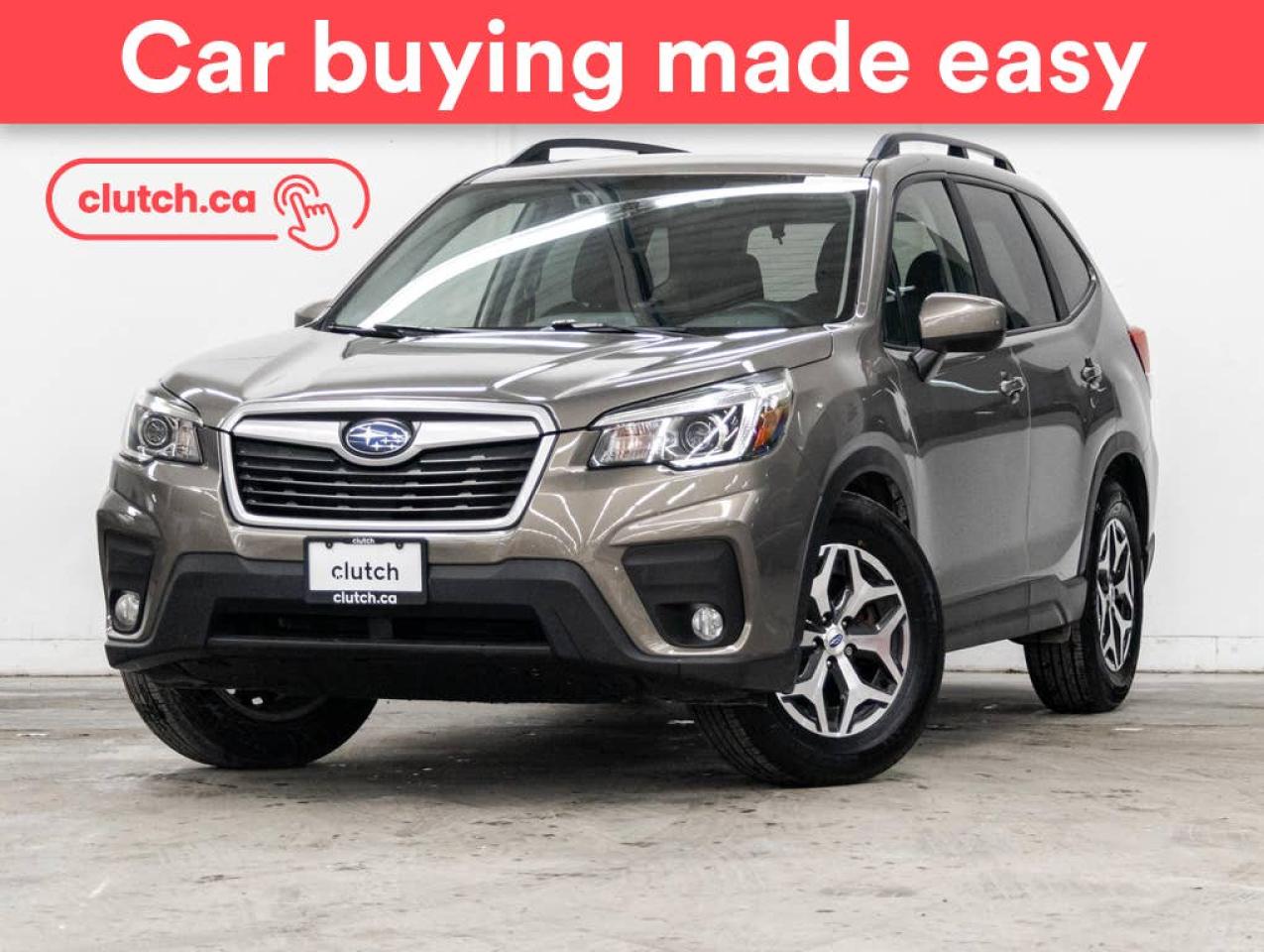 Used 2019 Subaru Forester 2.5i Convenience AWD w/ EyeSight Pkg. w/ Apple CarPlay & Android Auto, Heated Front Seats, Rearview Camera for sale in Toronto, ON