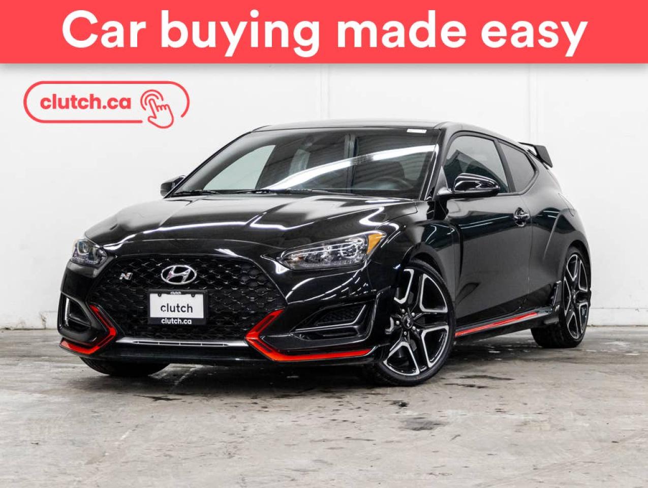 Used 2022 Hyundai Veloster N DCT w/ Apple CarPlay & Android Auto, A/C, Rearview Cam for sale in Toronto, ON