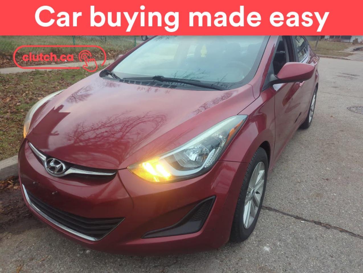 Used 2015 Hyundai Elantra GL w/ Heated Front Seats, A/C, Cruise Control for sale in Toronto, ON