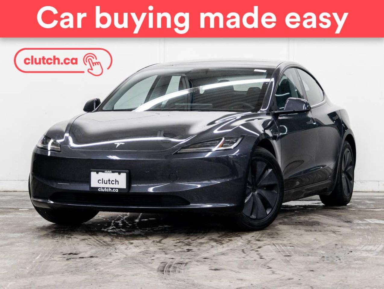 Used 2024 Tesla Model 3 RWD w/ Autopilot, Nav, Glass Roof for sale in Toronto, ON