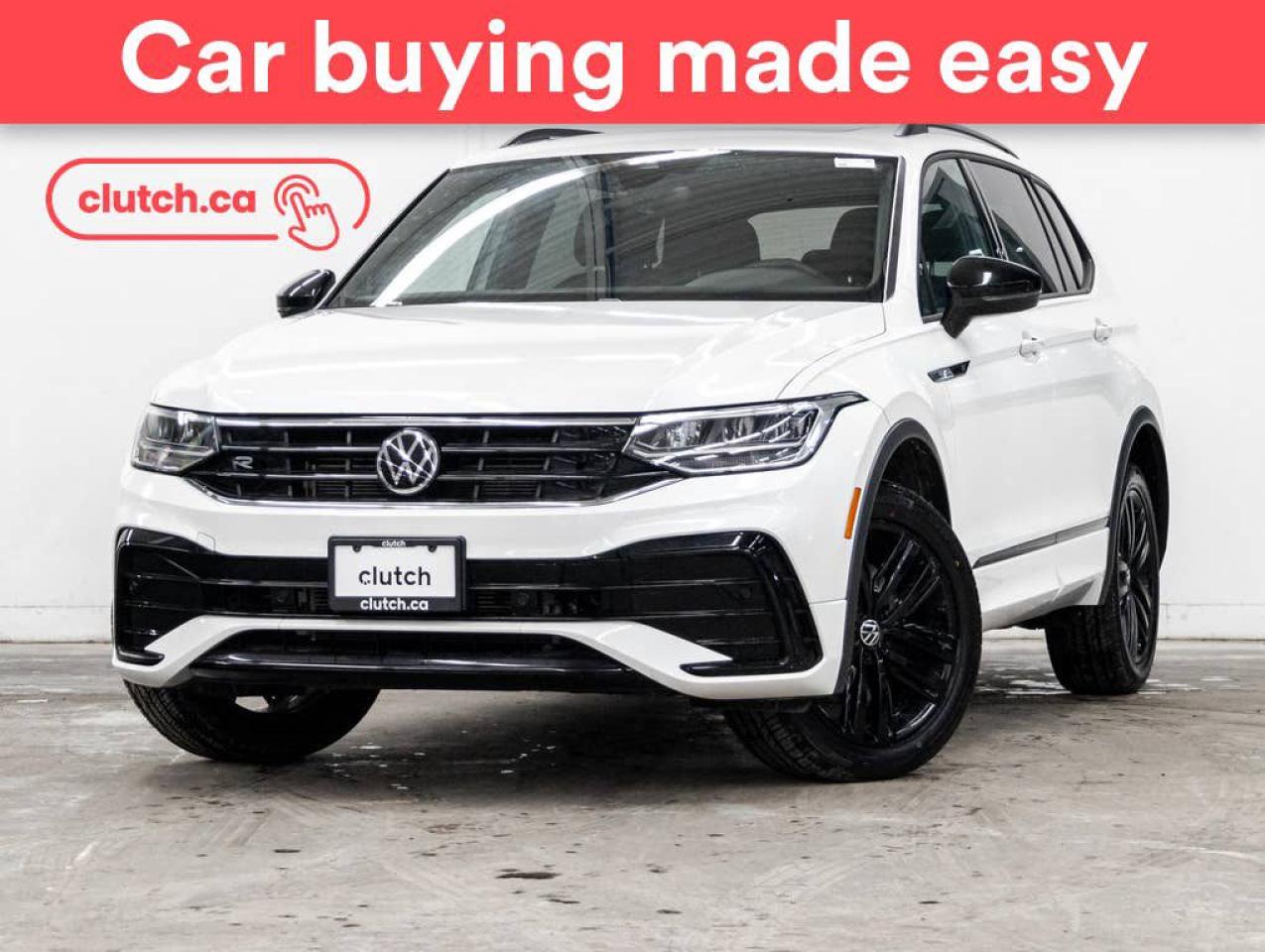 Used 2022 Volkswagen Tiguan Comfortline R-Line Black Edition AWD w/ Apple CarPlay & Android Auto, Dual Zone A/C, Panoramic Sunroof for sale in Toronto, ON